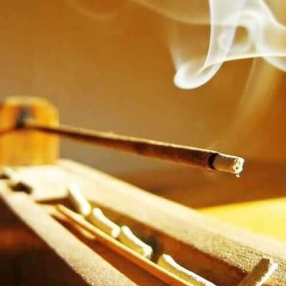 Wood Artisan Bohemian Handmade Handcarved Star Incense Chest Holder - Picture 2 of 5